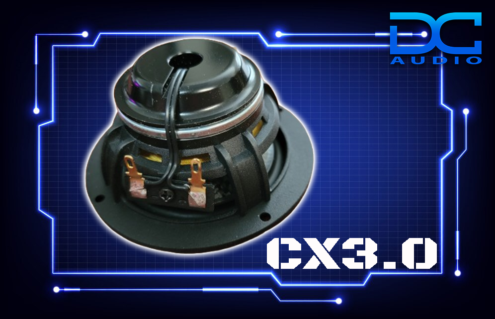 DC Audio 3.0" Coaxial Speakers DC-3.0CX