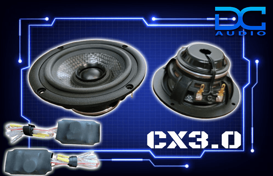 DC Audio 3.0" Coaxial Speakers DC-3.0CX.