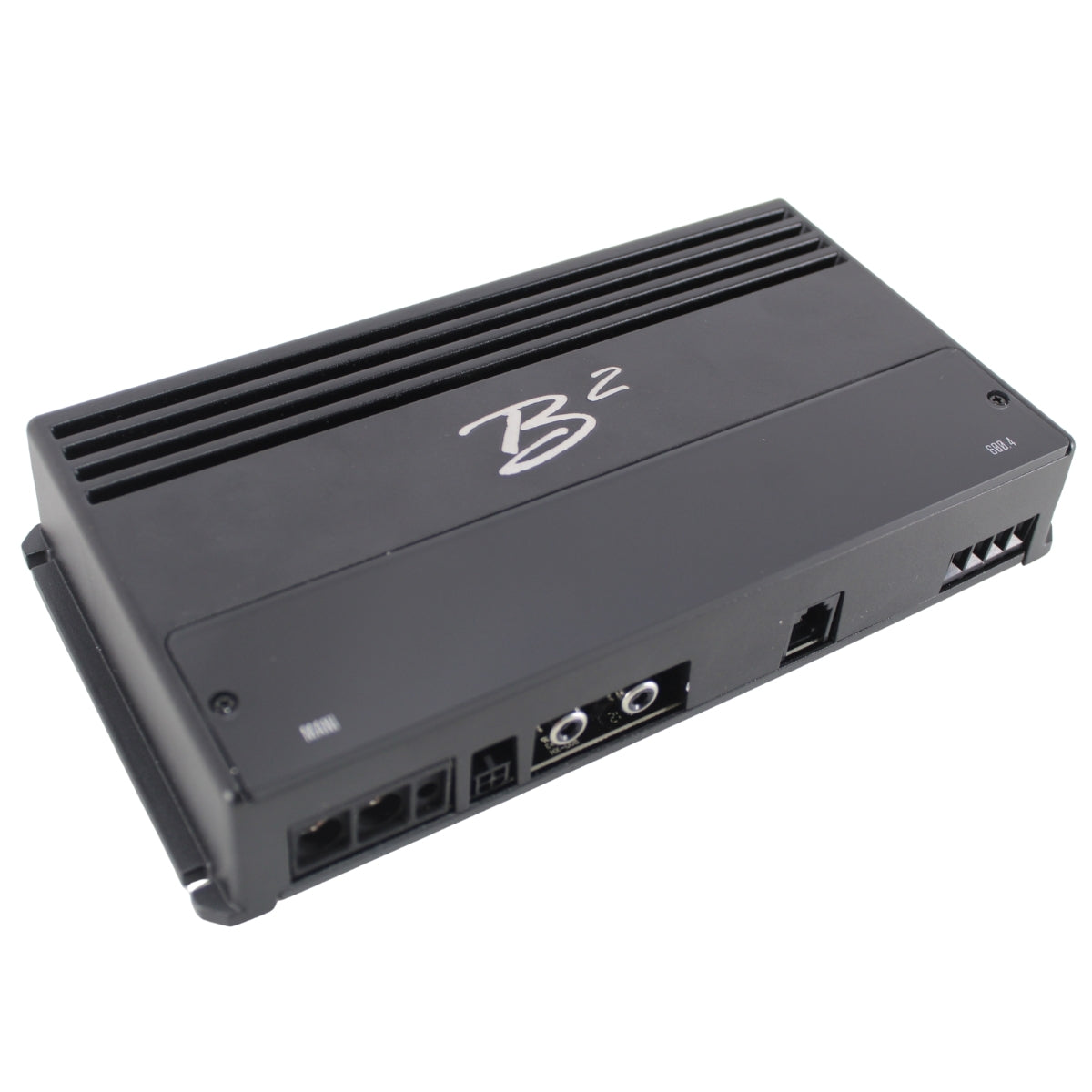 B2 Audio MANI 600 Watt 1-Ohm Car Audio Class-D Compact Mono Bass Amplifier
