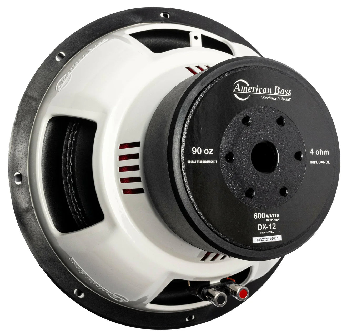 American Bass DX 12" Subwoofer – 300W RMS Single 4 Ohm - Audio Sellerz