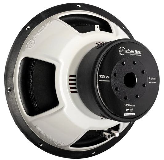 American Bass DX 15" Subwoofer – 500W RMS Single 4 Ohm - Audio Sellerz