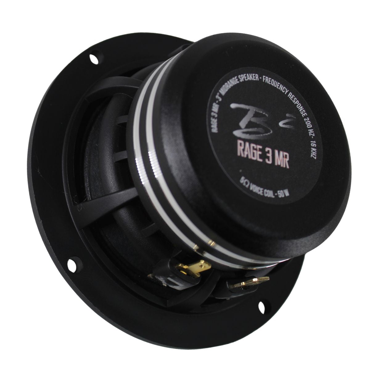 B2 Audio RAGE 3" Midrange Loudspeaker 80 Watt RMS 6-Ohm Pair