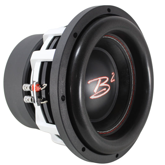 B2 Audio RIOT Series V2 10" 1000 Watt RMS Dual 4-Ohm 3" Voice Coil Subwoofer.