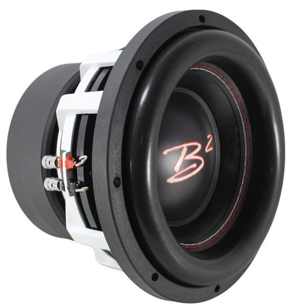 B2 Audio RIOT Series V2 10" 1000 Watt RMS Dual 4-Ohm 3" Voice Coil Subwoofer.