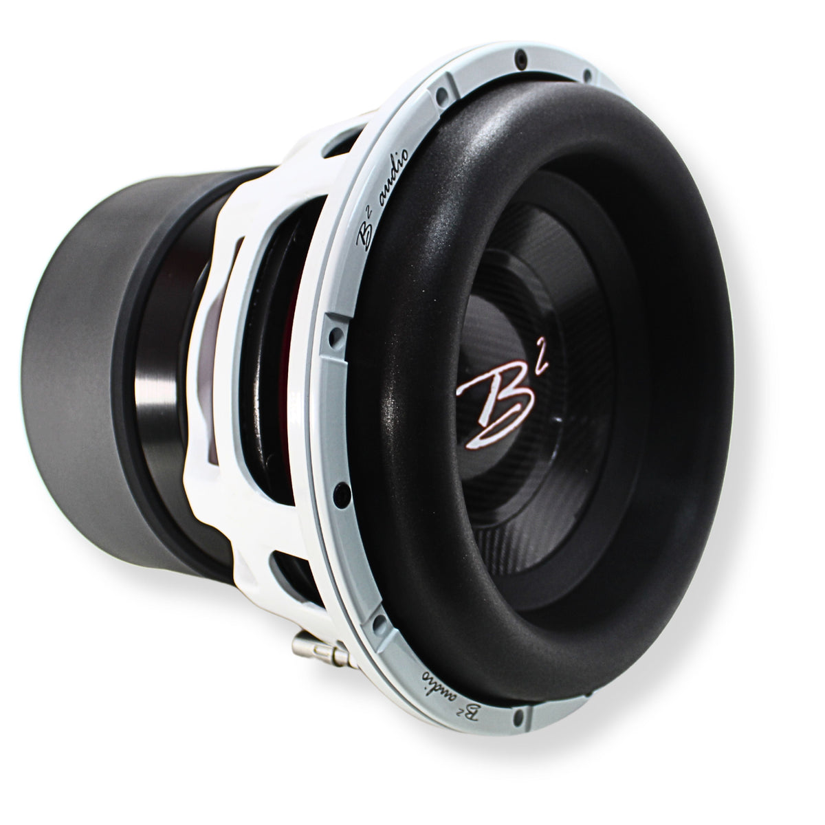 B2 Audio RAGEXL Series V2 12" 3500 Watt RMS Carbon Fiber Cone Dual 1-Ohm 3" Voice Coil Subwoofer.