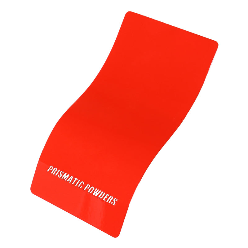 FLAME RED PSS-5082 Prismatic Powders powder coat color swatch