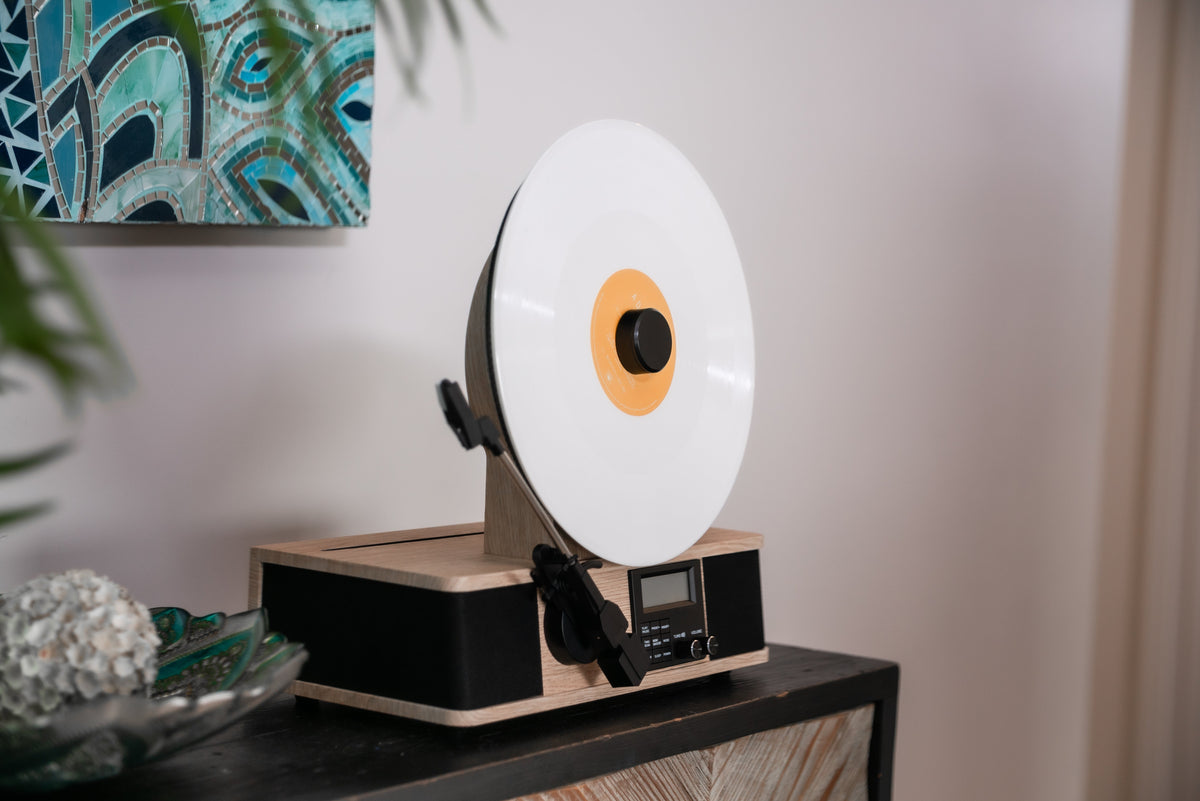 Fuse Wrap Vertical Vinyl Record Player - product image 3 - Audio Sellerz