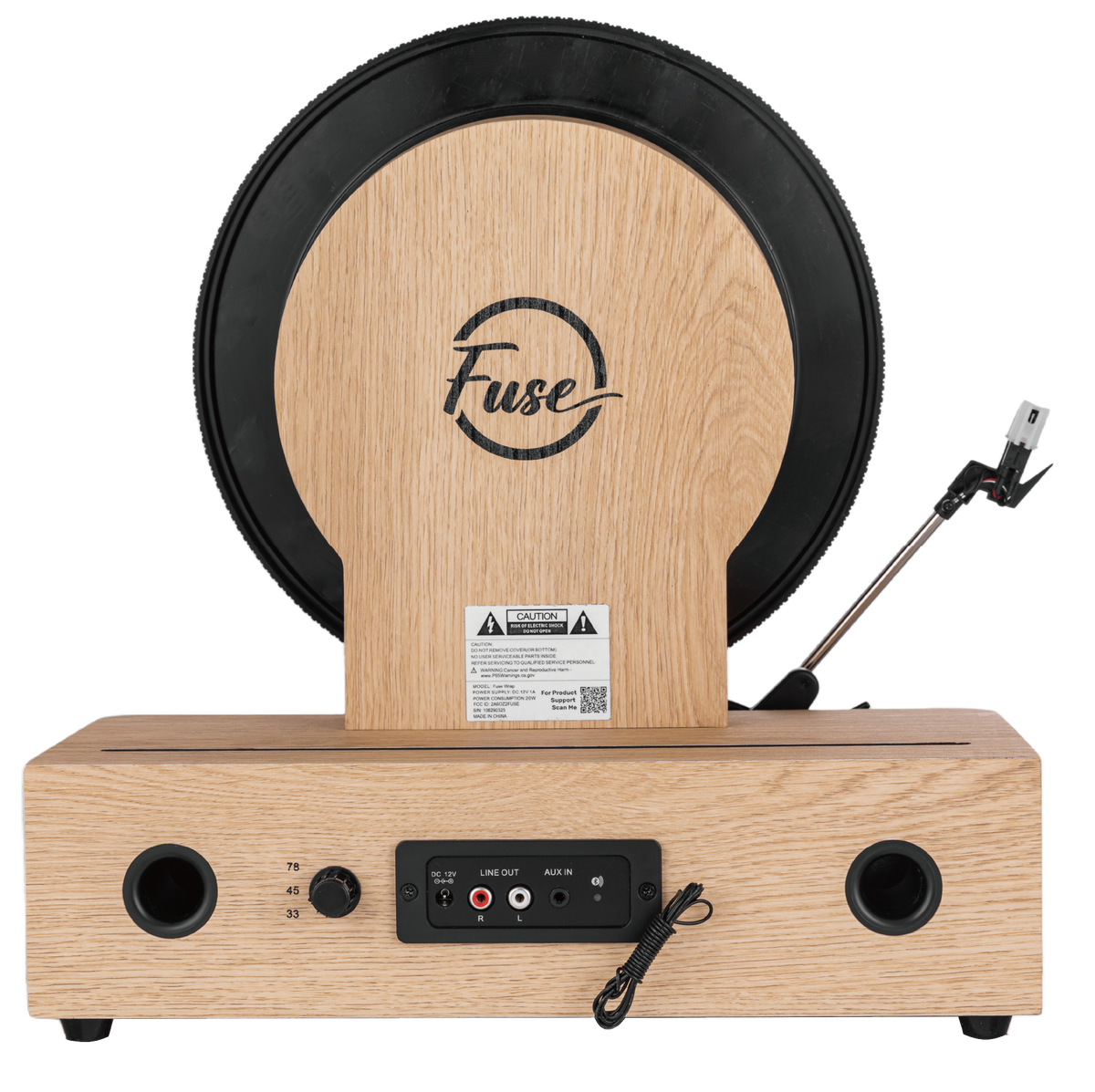 Fuse Wrap Vertical Vinyl Record Player - product image 5 - Audio Sellerz