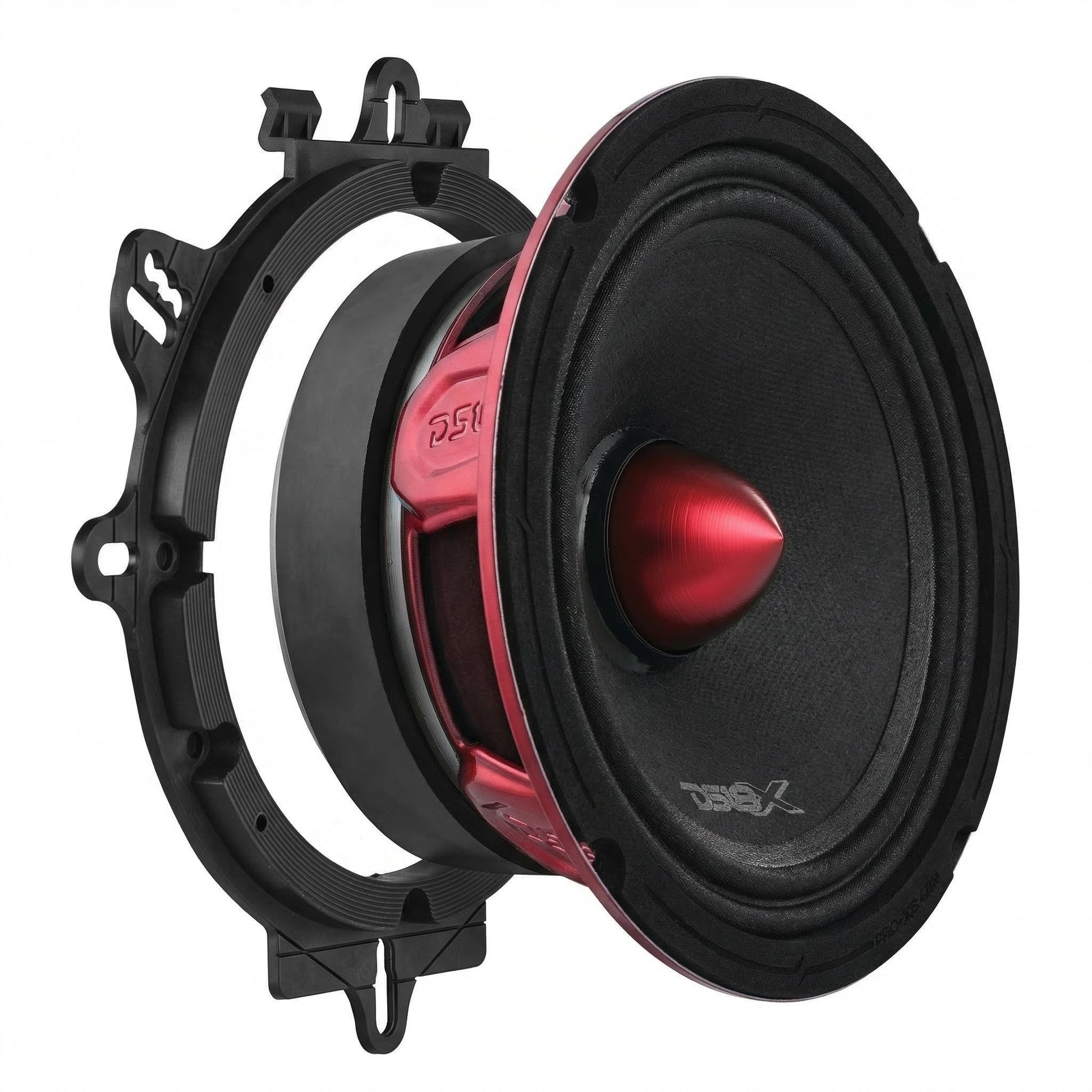 PRO-X 6.5" Mid-Range Loudspeaker with Bullet and OEM Adapter Kit | 250W RSM 4-Ohm.