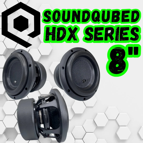 SoundQubed 8" HDX Subwoofer - Audio Sellerz
