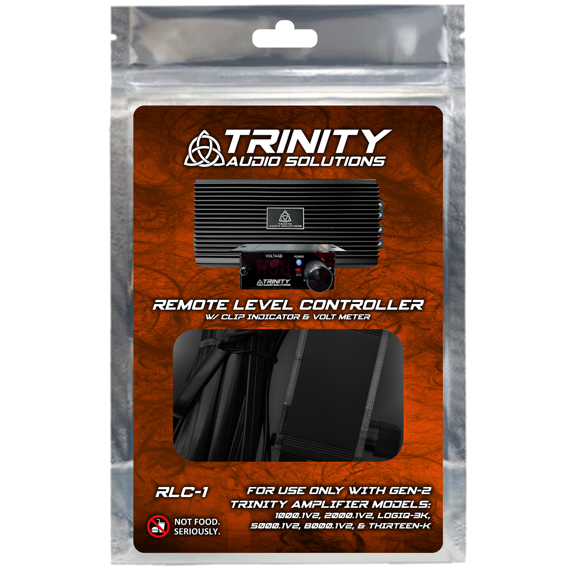 Trinity Audio Solutions RLC-1 Remote Level Controller w/ Clip Indicator & Volt Meter.