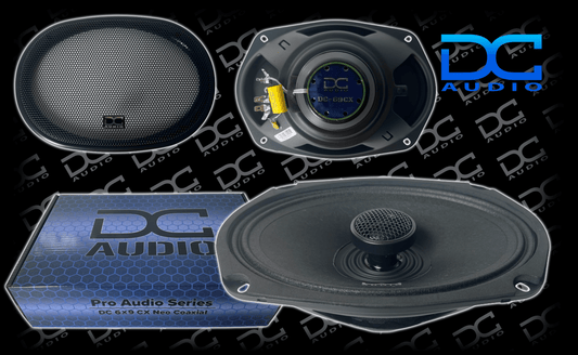 DC Audio 6x9" Coaxial Speakers DC-6x9CX.