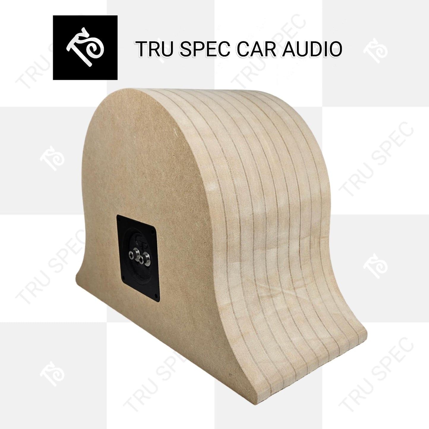 Tru Spec Single 10" Sealed Stack Fab Subwoofer Enclosure.