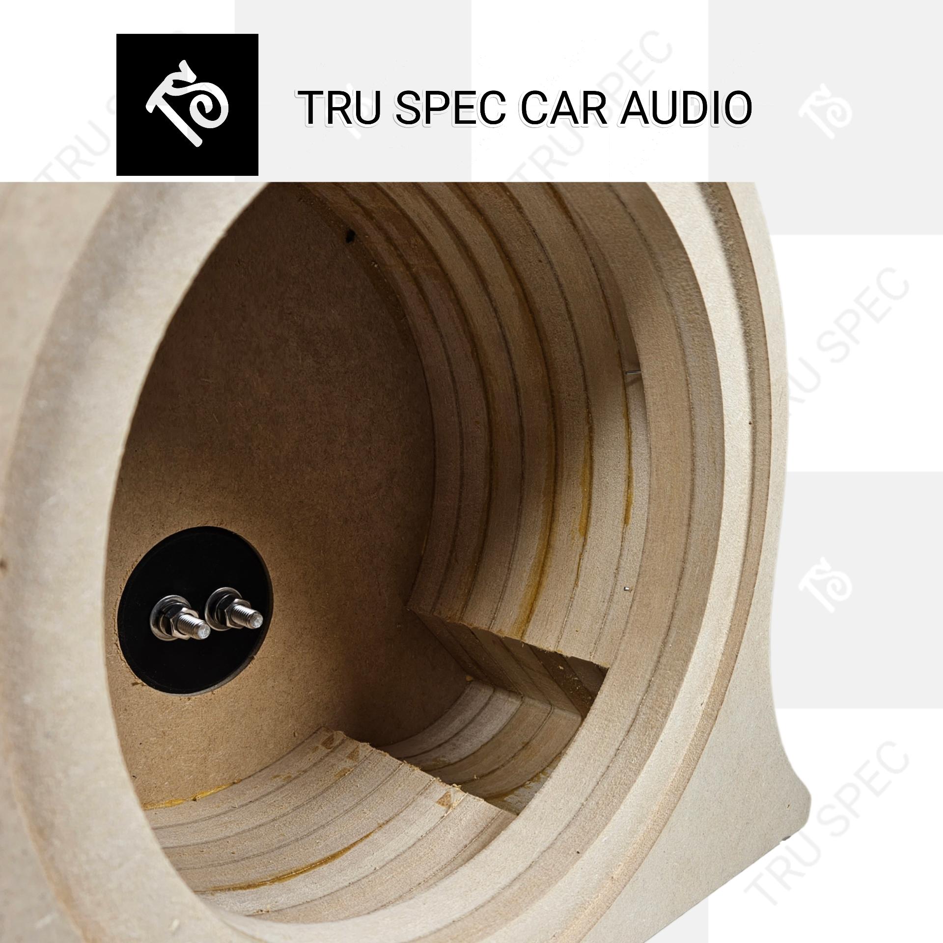Tru Spec Single 10" Sealed Stack Fab Subwoofer Enclosure.