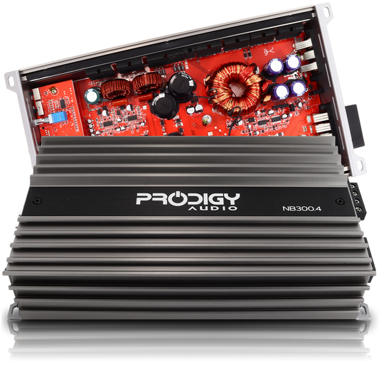 Prodigy Audio NB300.4 1200 Watt 4-Channel Amplifier - Audio Sellerz