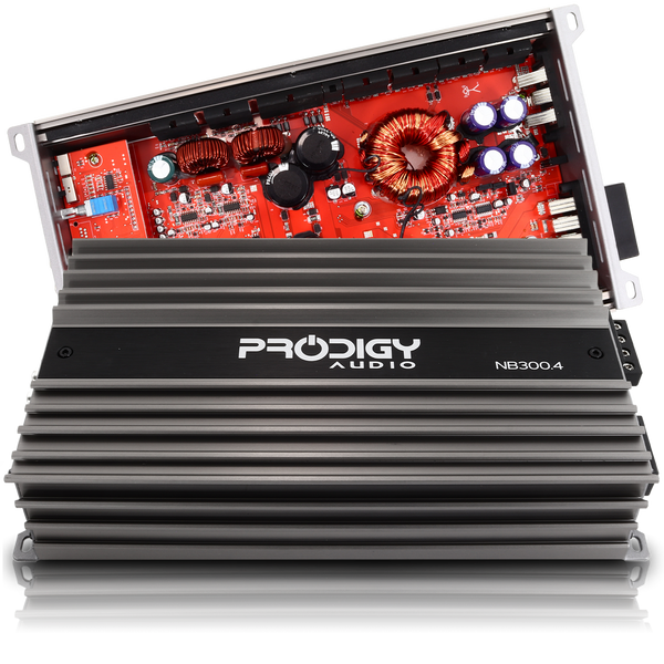 Prodigy Audio NB300.4 1200 Watt 4-Channel Amplifier - Audio Sellerz