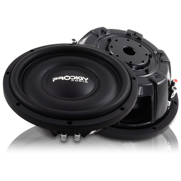 Prodigy Audio NB3-10D4 10" 600 Watt RMS Dual 4 Ohm Shallow Mount Subwoofer - Audio Sellerz