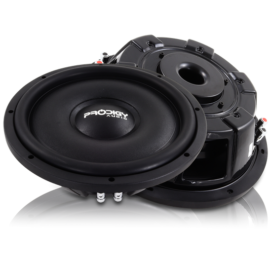 Prodigy Audio NB3-12D4 12" 800 Watt RMS Dual 4 Ohm Shallow Mount Subwoofer - Audio Sellerz