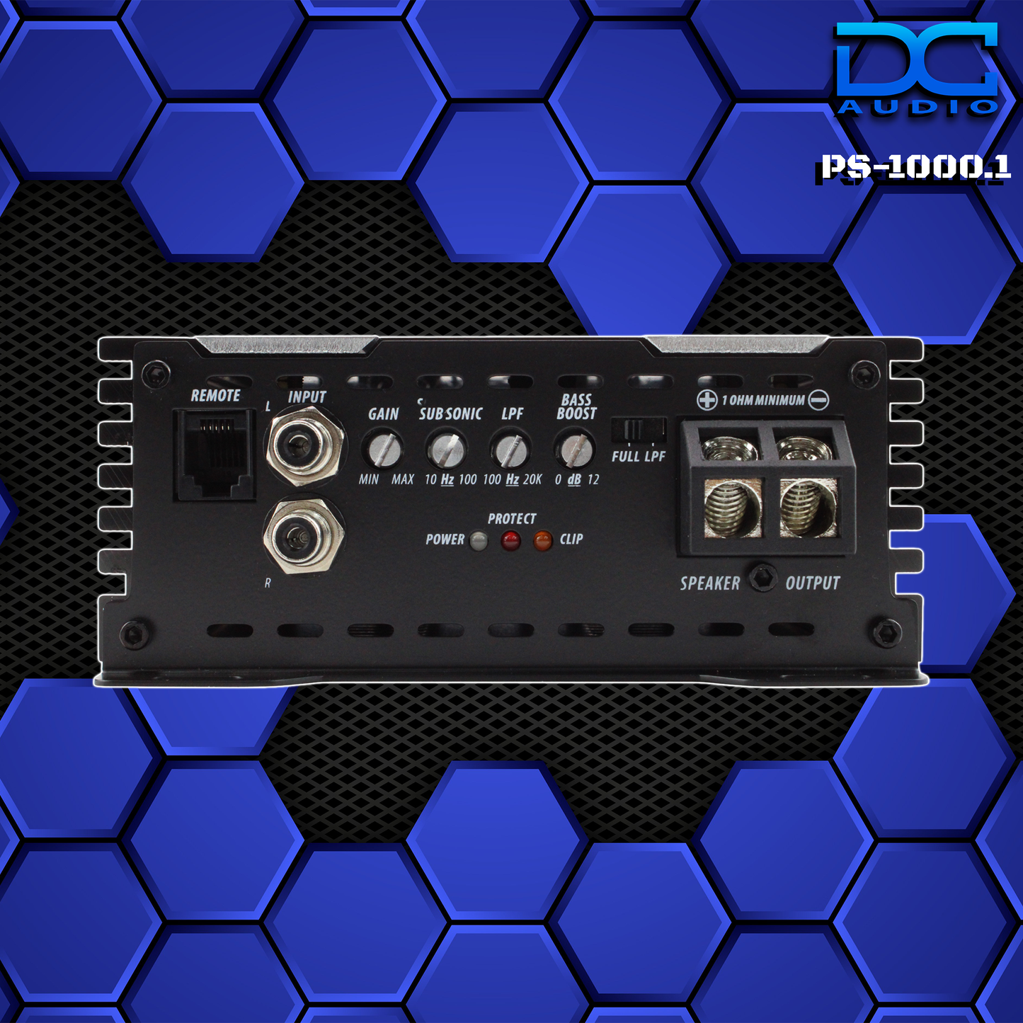 PS1000x1 - Mini Full Range Mono Block Amplifier