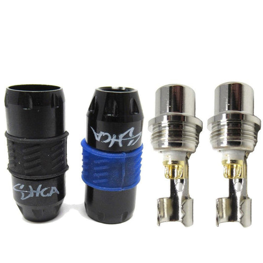 Sky High Car Audio DIY Twisted 2-Channel RCA Female Ends Single - Audio Sellerz