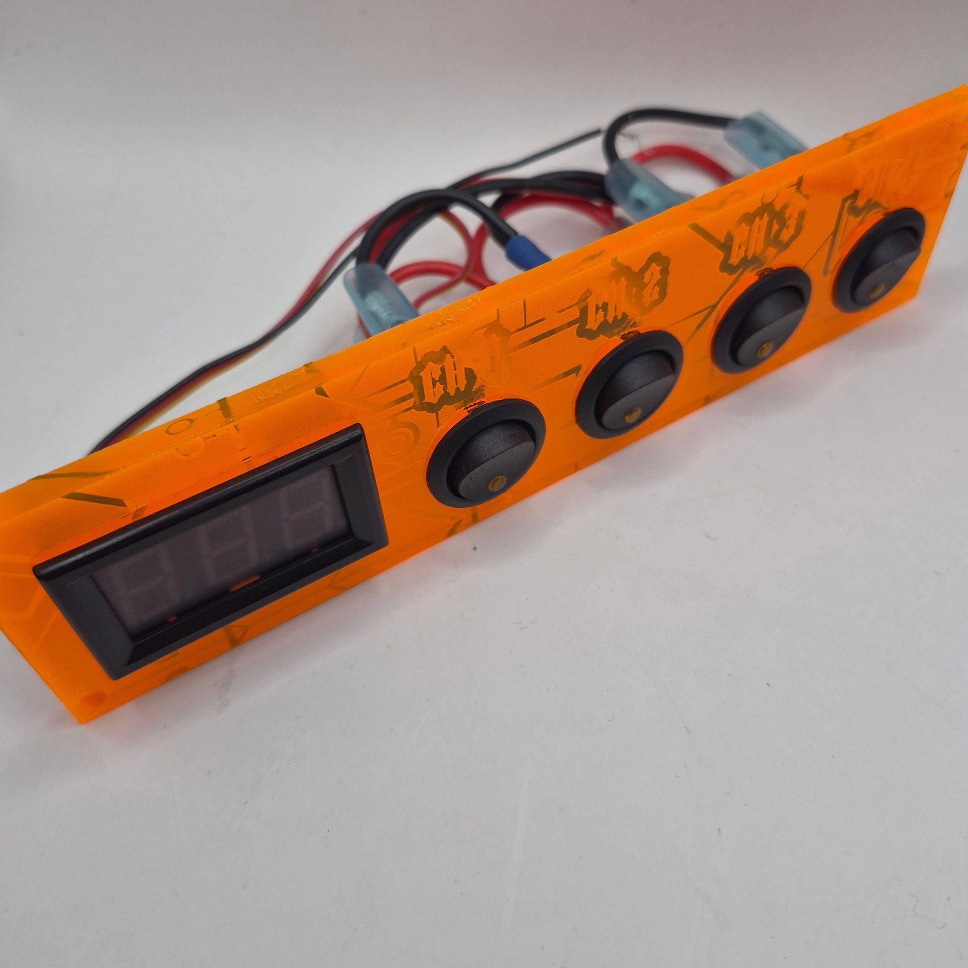 Switch Panel with Voltmeter - Audio Sellerz
