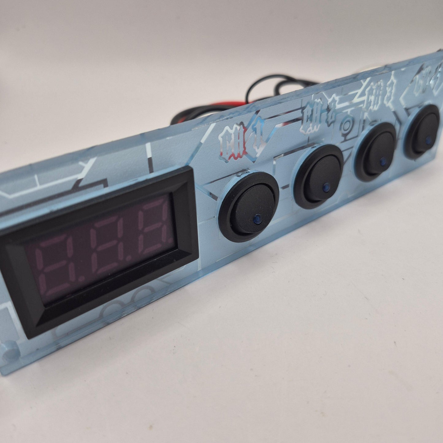 Switch Panel with Voltmeter - Audio Sellerz