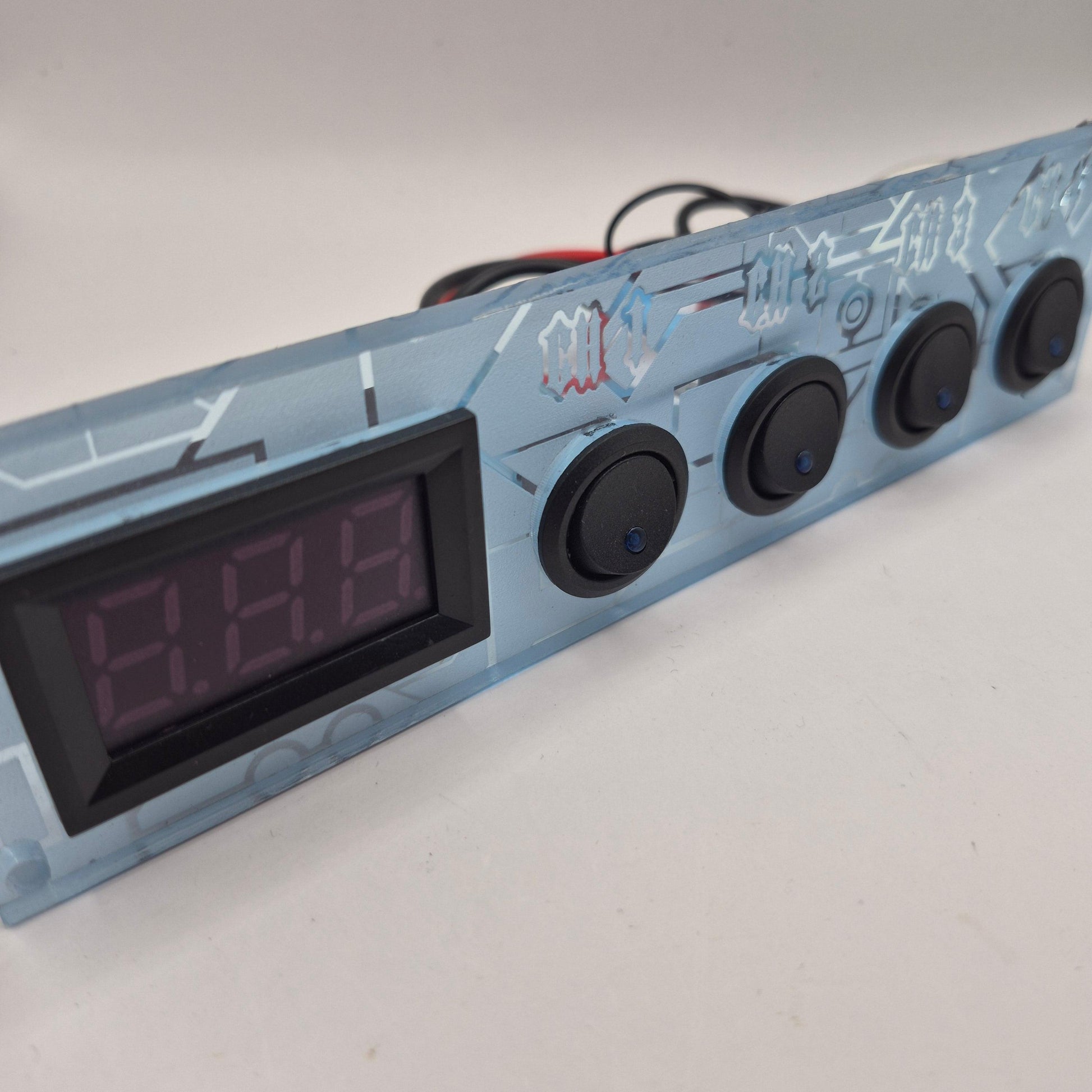 Switch Panel with Voltmeter - Audio Sellerz