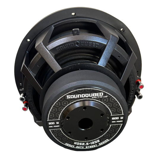 SoundQubed HDS2.3 12" Subwoofer 800W RMS 1600W Peak D2 / D4 - Audio Sellerz