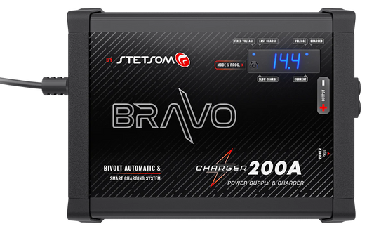 Stetsom BRAVO Charger 200A Power Supply Smart Charging - Audio Sellerz