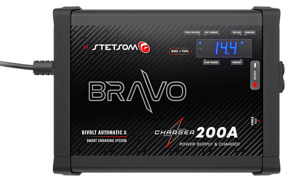 Stetsom BRAVO Charger 200A Power Supply Smart Charging - Audio Sellerz