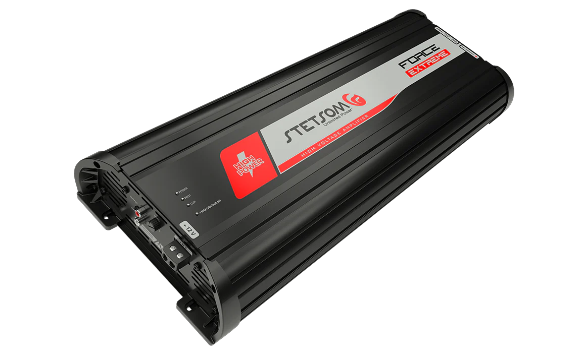 Stetsom FORCE EXTREME High Voltage Mono Car Audio Amplifier – 180,000 Watts RMS