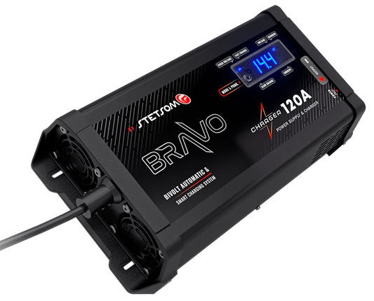 Stetsom BRAVO 120A Charger | Smart 12V Power Supply