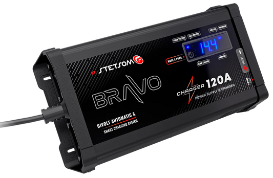 Stetsom BRAVO 120A Charger | Smart 12V Power Supply