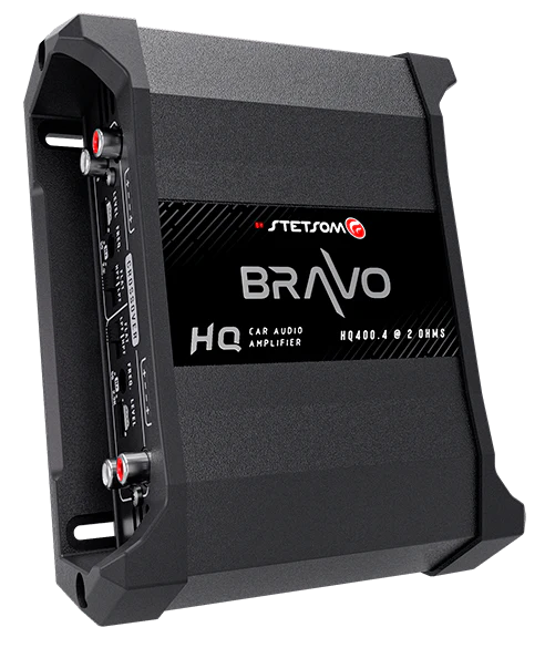 Stetsom Bravo HQ 400 4 Channel Car Amplifier 400W 