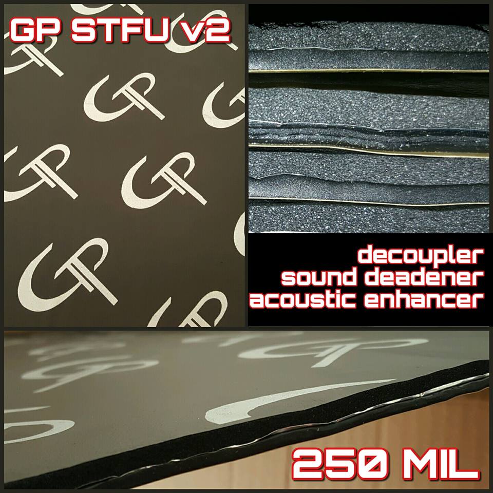 GP STFU v2 250 MIL SOUND DEADENER.