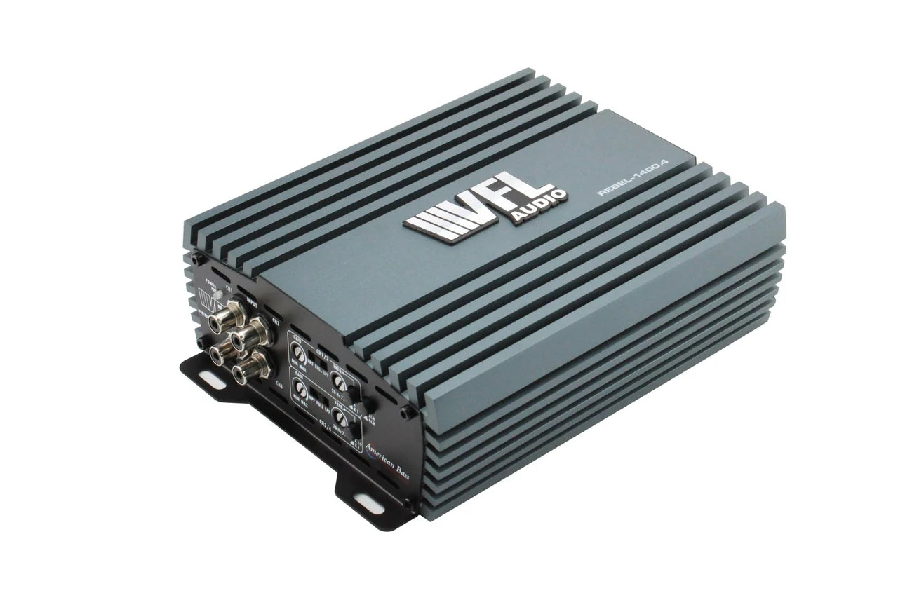 American Bass VFL REBEL 1400.4 4 Channel Amplifier – 1420W Max Class D - Audio Sellerz